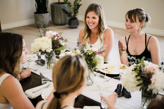 Tea, Treats & Besties: A Beautiful & Blooming Galentine’s Brunch