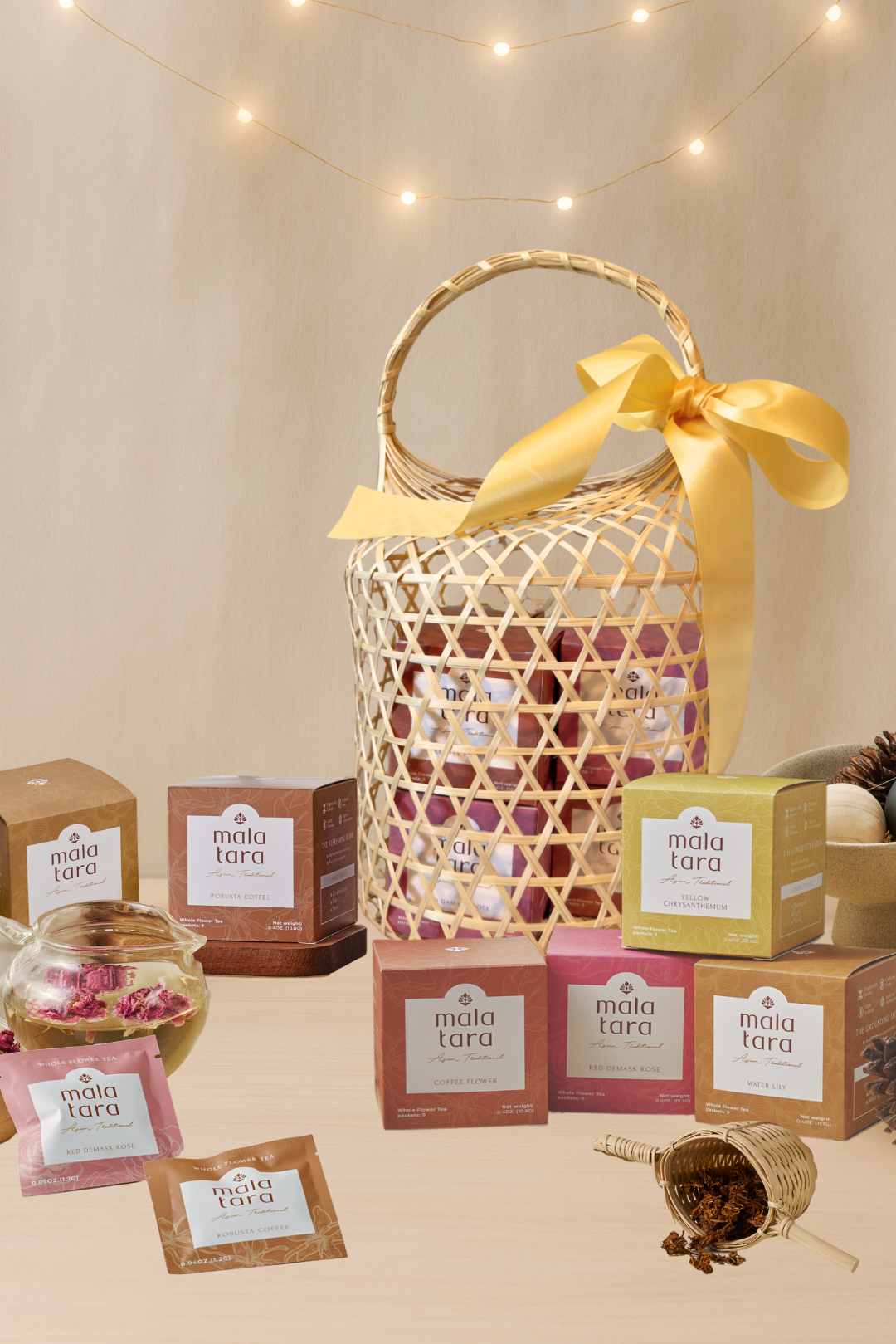 Grand Tea Celebration Gift Basket