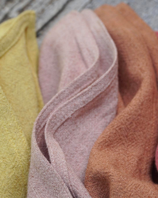 Naturally Dyed Tea Towel