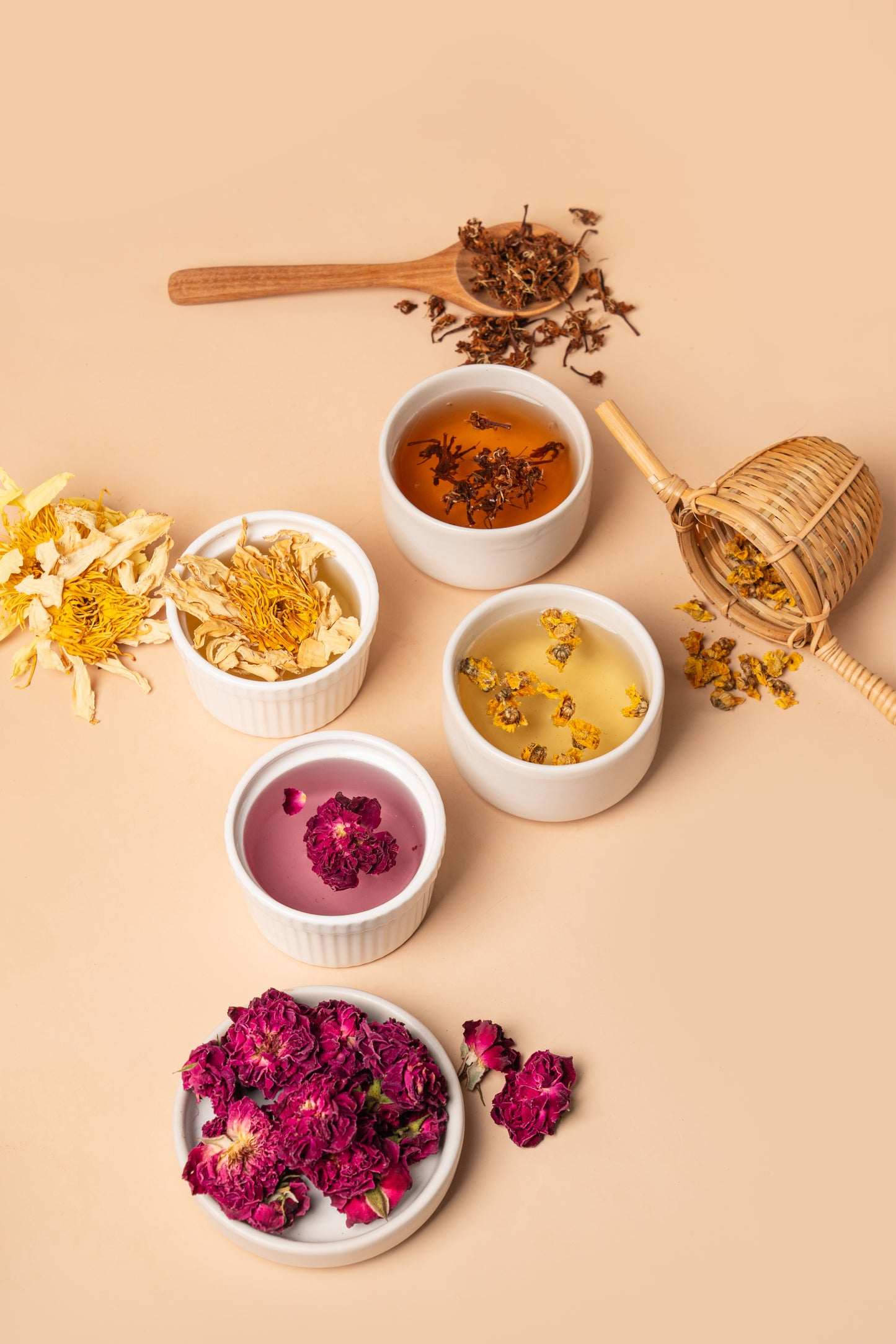 WHOLE FLOWER TEA SET