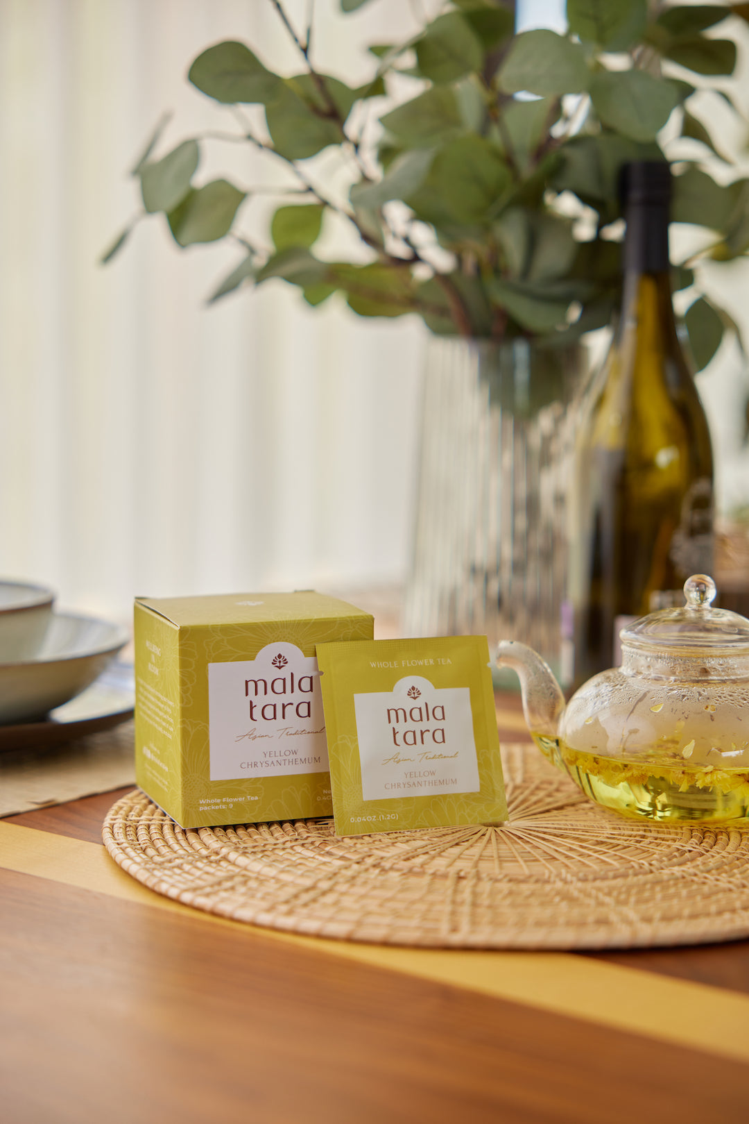 Yellow Chrysanthemum Whole Flower Tea Box – Mala Tara