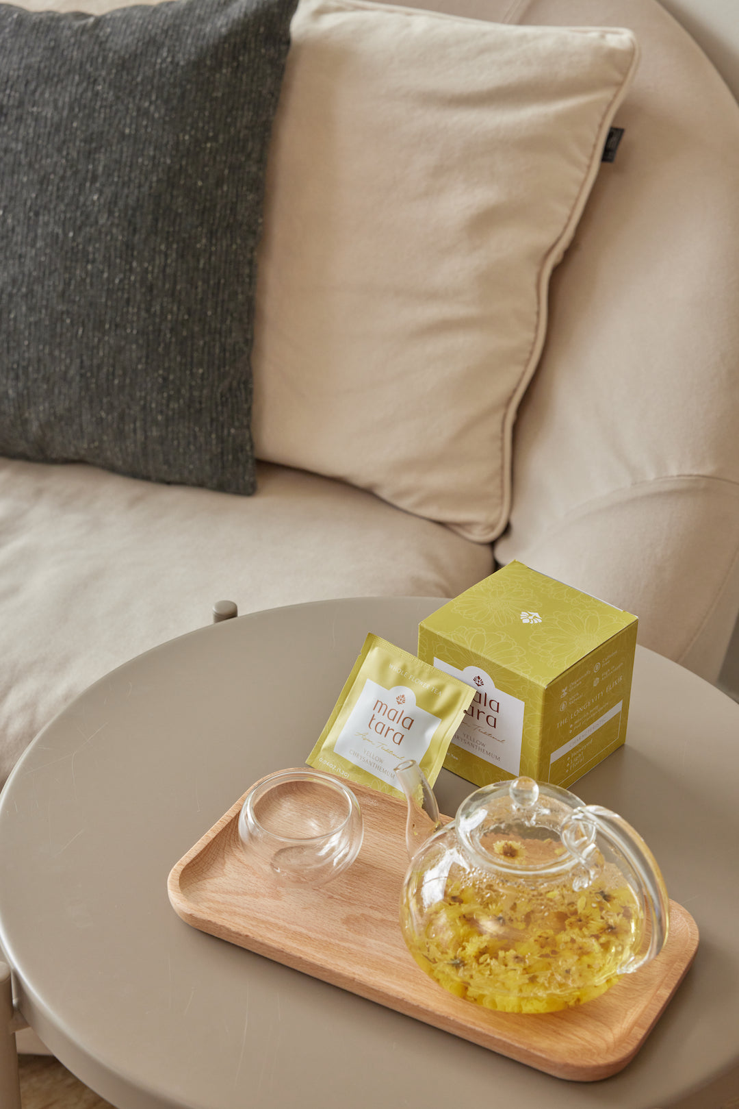 Yellow Chrysanthemum Whole Flower Tea Box – Mala Tara